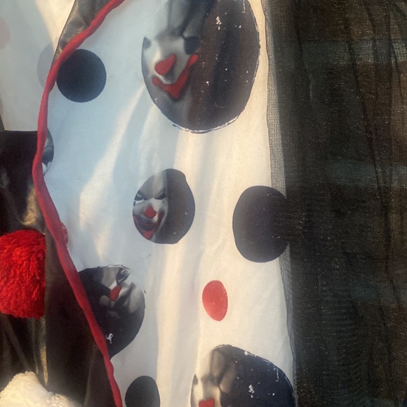 Twisted Clown costume by spirit Halloween size lg - Picture 4 of 5
